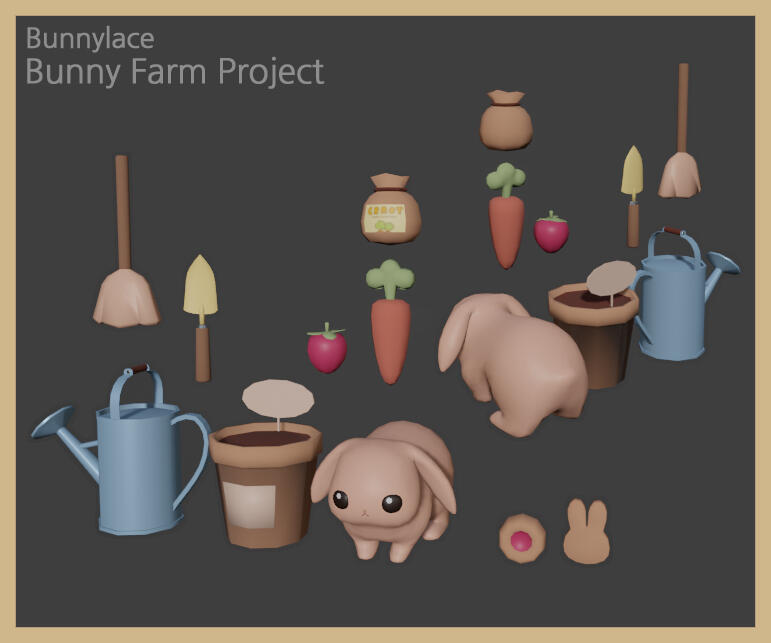 게임 오브젝트 3D 모델링